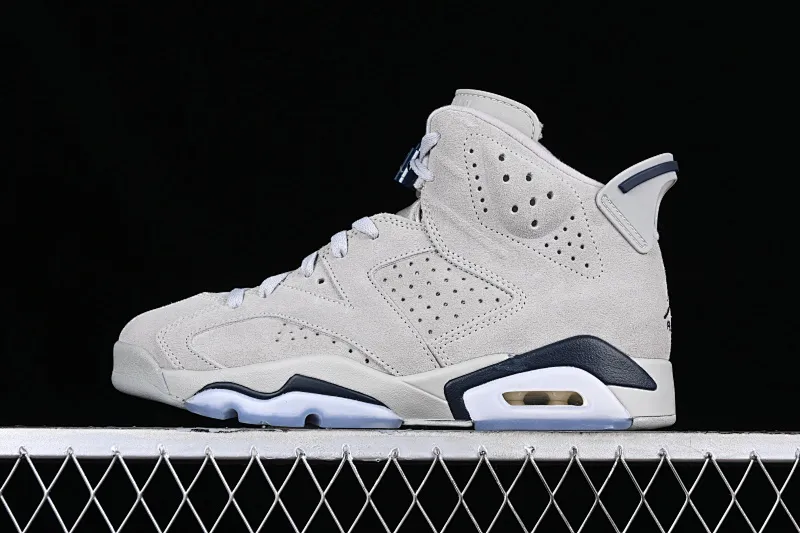 All categories Air Jordan Jordan series basketball shoes Air Jordan 6 LJR version Air Jordan 6 Retro "Georgetown" AJ6 Joe 6 Georgetown gray blue CT8529-012